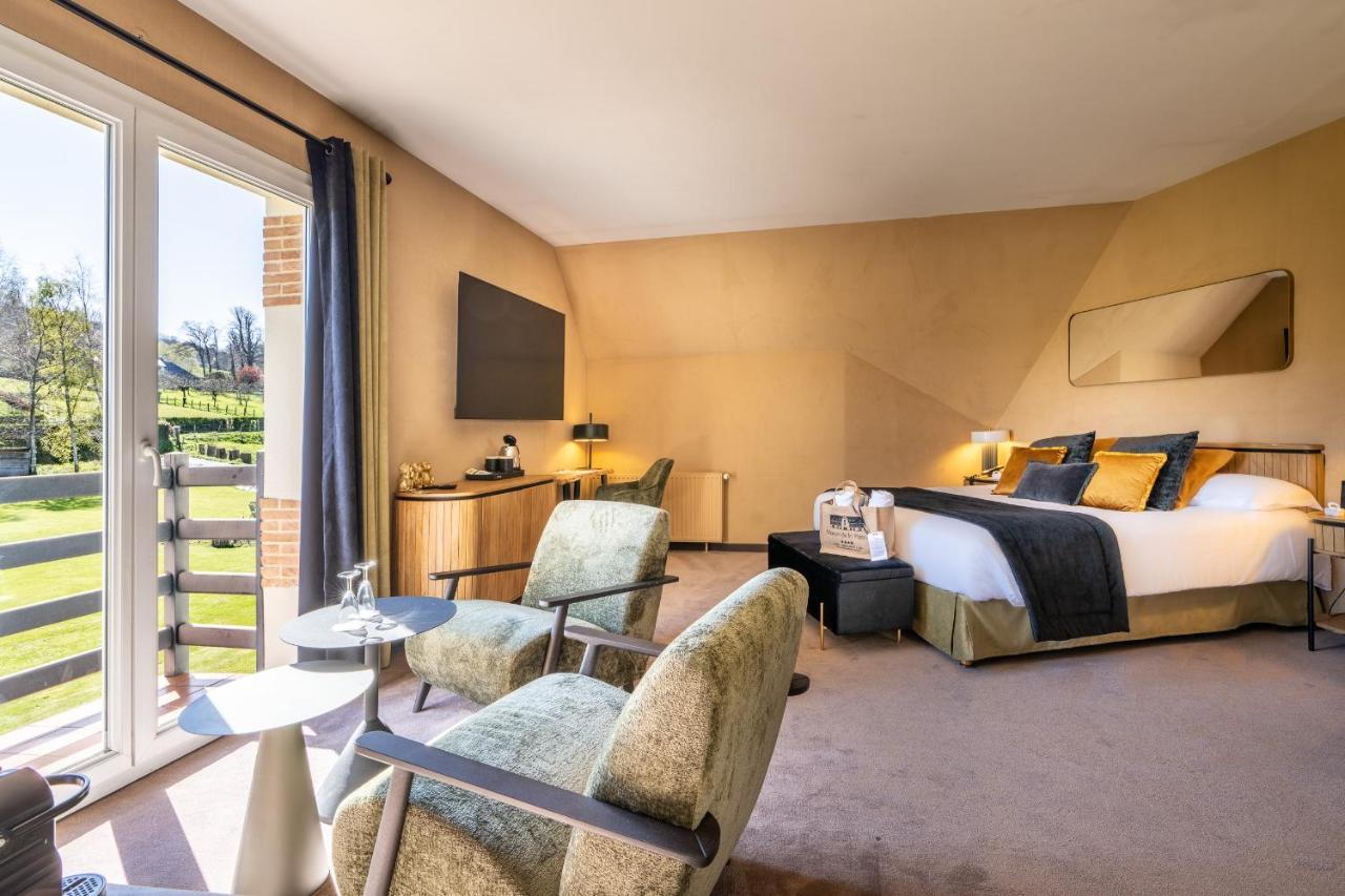 Le Manoir De La Poterie & Spa Cricquebœuf Екстериор снимка